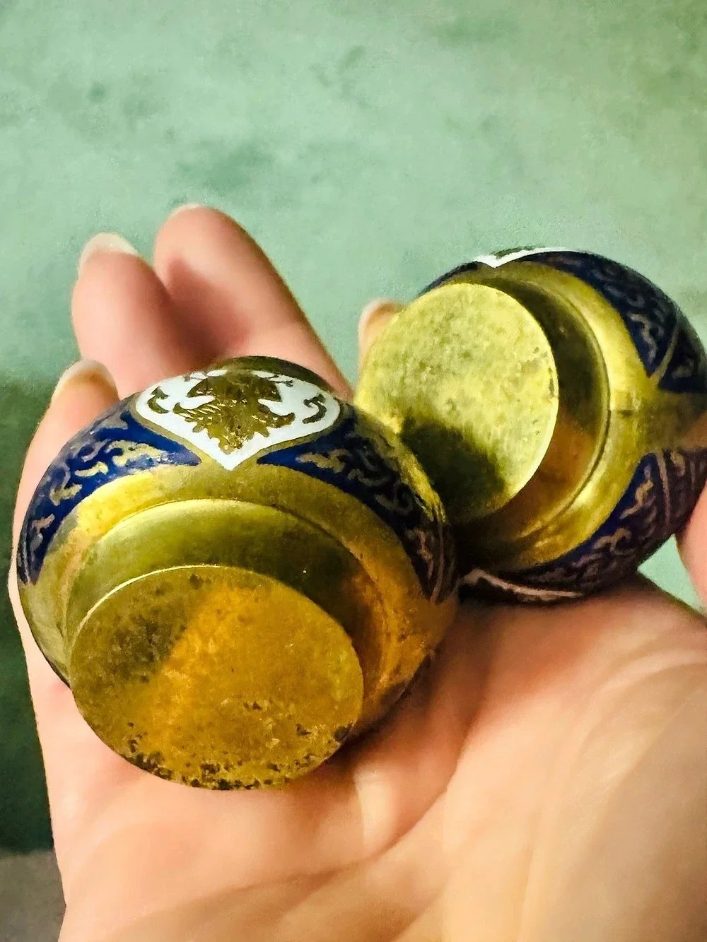 Vintage Salt & Pepper Set From Siam - Decorative Shaker Set